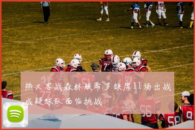 热火客战森林狼希罗缺席11场出战成疑球队面临挑战